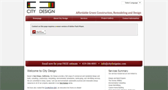 Desktop Screenshot of citydesigninc.com